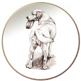 Labrador Retriever Laurelwood Dog Plate